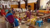 Samuhika Durganamaskara Seva on Kartika Purnima at SCM Bengaluru (15 Nov 2024)